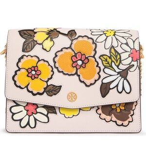Tory Burch Robinson Appliqué Convertible Crossbody Bag